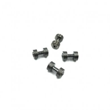 14x8mm  juodintos sp. intarpas, 1vnt.