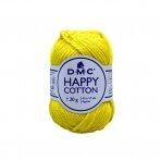 DMC Happy Cotton siūlai, geltonos sp. ±20g