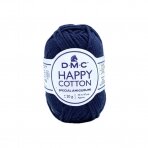 DMC Happy Cotton siūlai, tamsiai mėlynos sp. ±20g