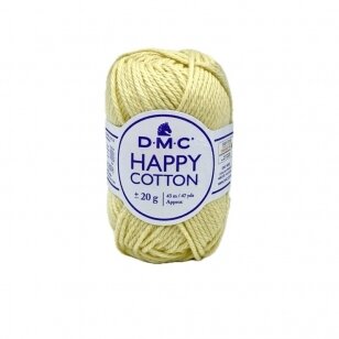 DMC Happy Cotton siūlai, geltonos sp. ±20g