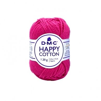 DMC Happy Cotton siūlai, ciklameno sp. ±20g