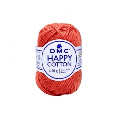 DMC Happy Cotton siūlai, koralų sp. ±20g