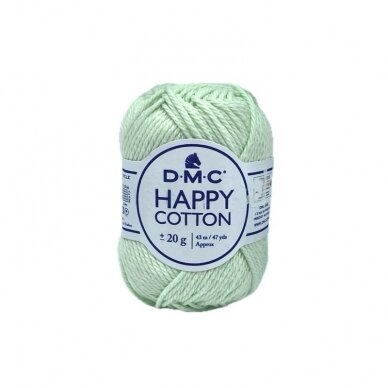 DMC Happy Cotton siūlai, mėtinės sp. ±20g