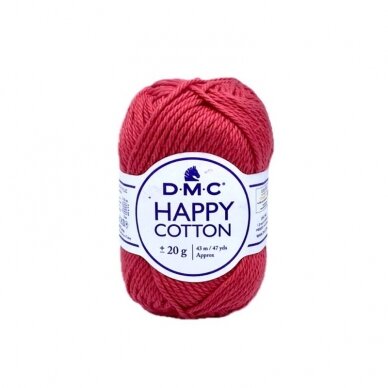 DMC Happy Cotton siūlai, raudonos sp. ±20g