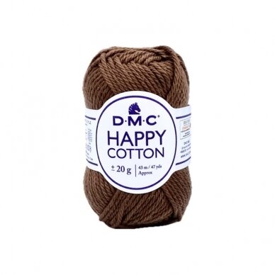 DMC Happy Cotton siūlai, rudos sp. ±20g