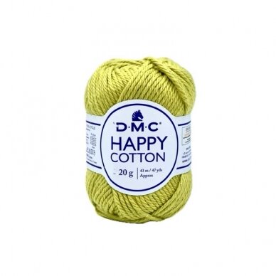 DMC Happy Cotton siūlai, žalsvos sp. ±20g