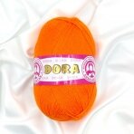 Madame Tricote Paris Dora siūlai, oranžinės sp. 100g