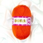 Madame Tricote Paris Dora siūlai, oranžinės sp. 100g